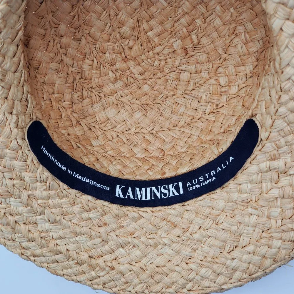 Helen Kaminski Classic 5 Raffia Woven Wide Brimmed Hat